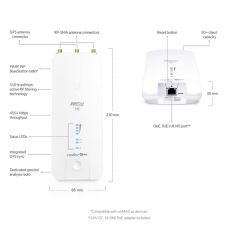 UBNT RP-5AC-GEN2 ROCKET PRISM 5AC 5GHZ 500MBPS PTP/PTMP DIŞ ORTAM ACCESS POINT
